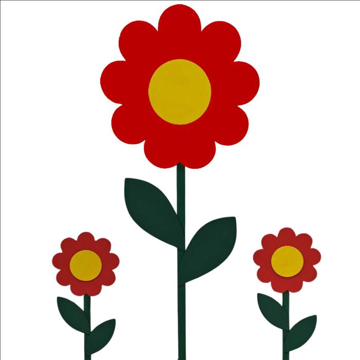 Tri marjetice z letnico na sredini 623